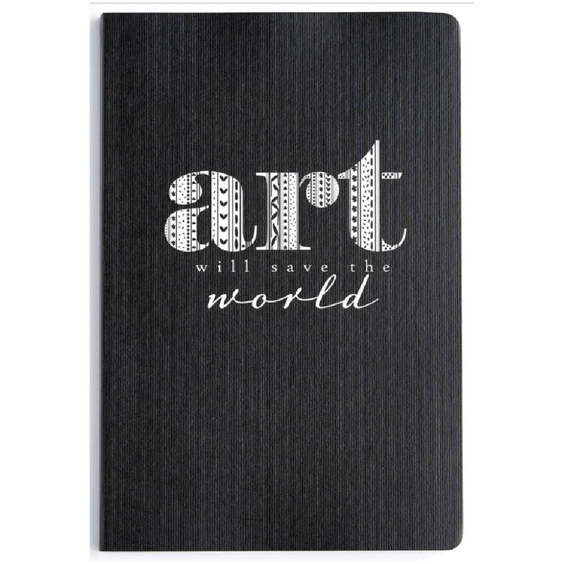 Factor Notes Art Will Save The World: All-Purpose Notebook A5 - FN2053