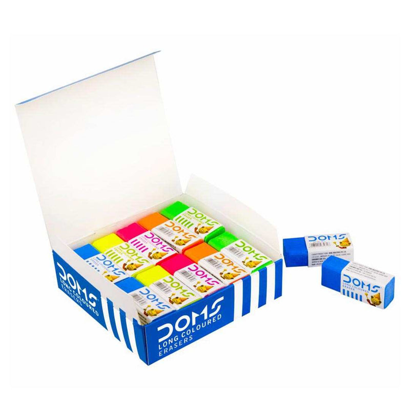Doms Long Coloured Eraser - 3470