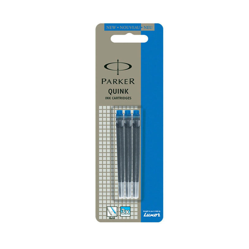 Parker Quink Ink Cartridges Blue