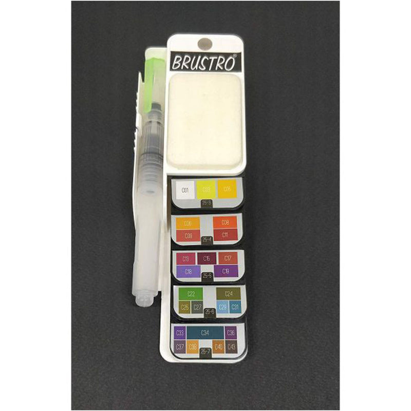 Brustro Artists Water Colour Pocket Set 25