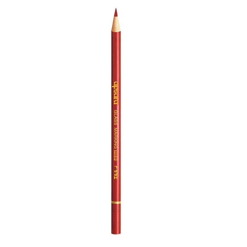 Apsara Glass Marker Pencil - Red