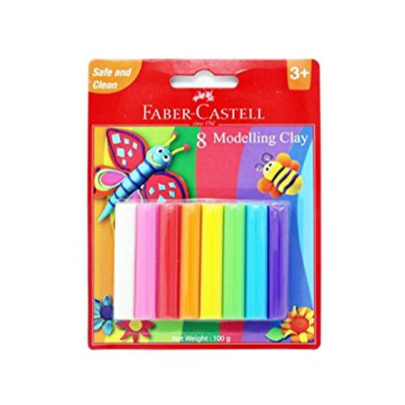 Faber Castell Modelling Clay Set of 8