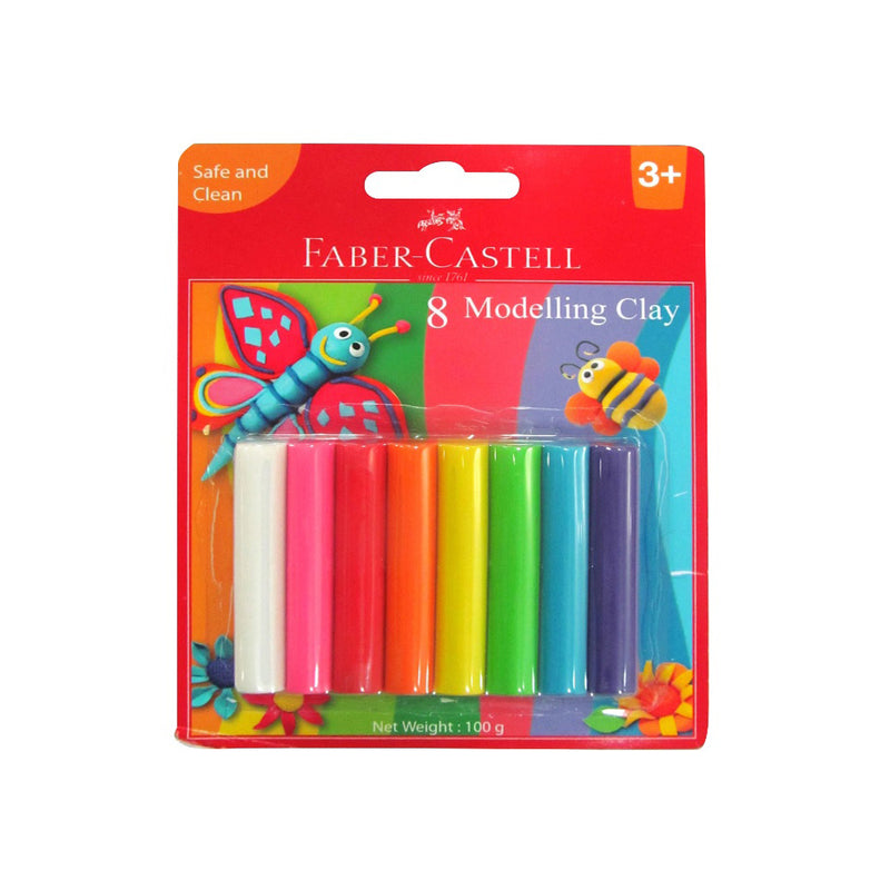 Faber Castell Modelling Clay Set of 8