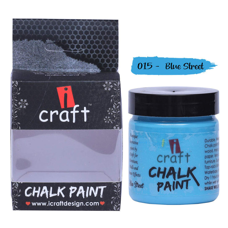 I Craft Chalk Paint 100Ml - Blue Street.