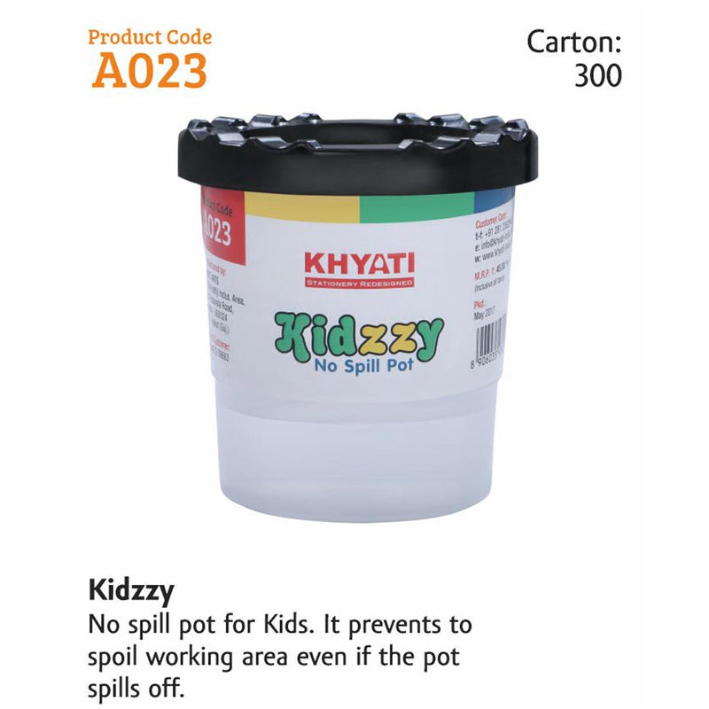 Khyati Kidzzy No Spill Pot - Spill Pot.