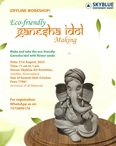 Ecofriendly Ganesh Idol Making Workshop