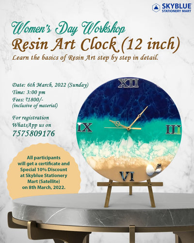 Resin Clock Workshop