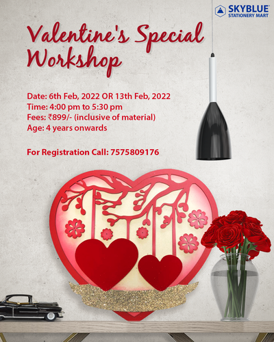 Valentines Day Special Workshop!!