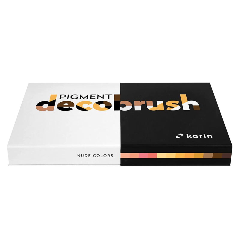 Karin Pigment Decobrush Nude Colors - 12 Shades