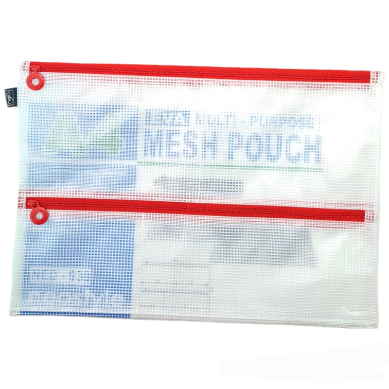 Neo Red Eva Mesh Pouch A4 -939