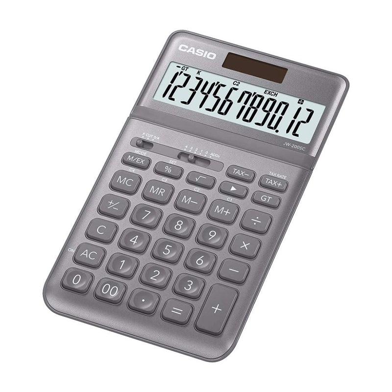 Casio Calculator Gray - JW200SCGY