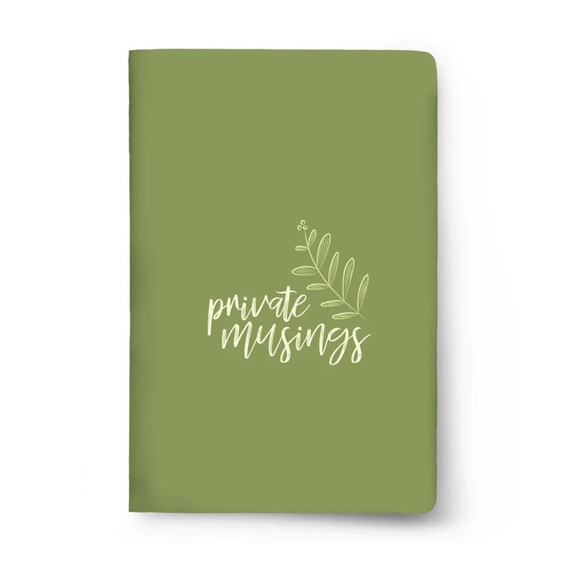 Factor Notes Notebook Plain Private Musings A5 - FN2038
