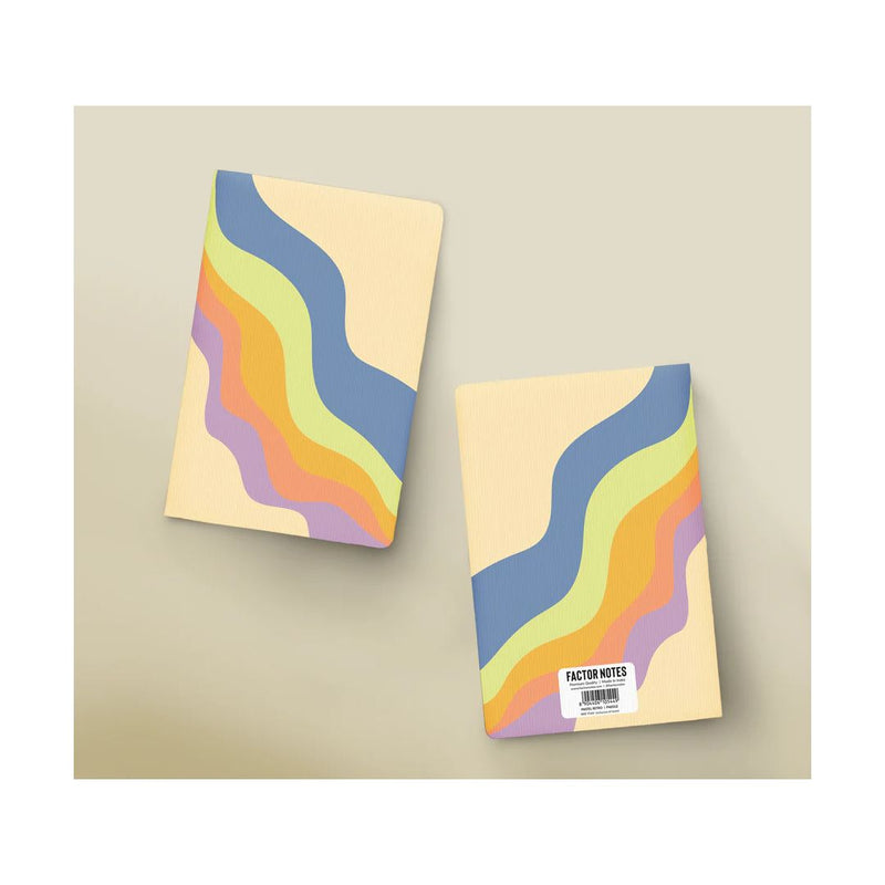 Factor Notes Notebook Plain Retro in Pastel A5 - FN2032