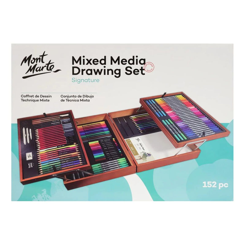 Mont Marte Mixed Media Drawing Set of 152 - MMGS0041