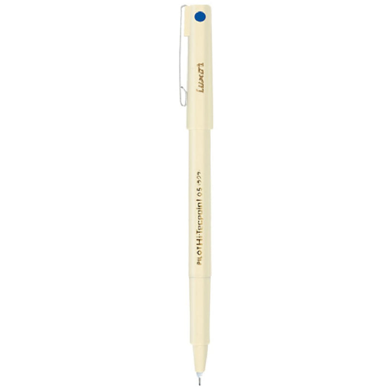 801 Pilot Hi-Tecpoint 05 Microo Tip Pen, 0.5 MM, Blue