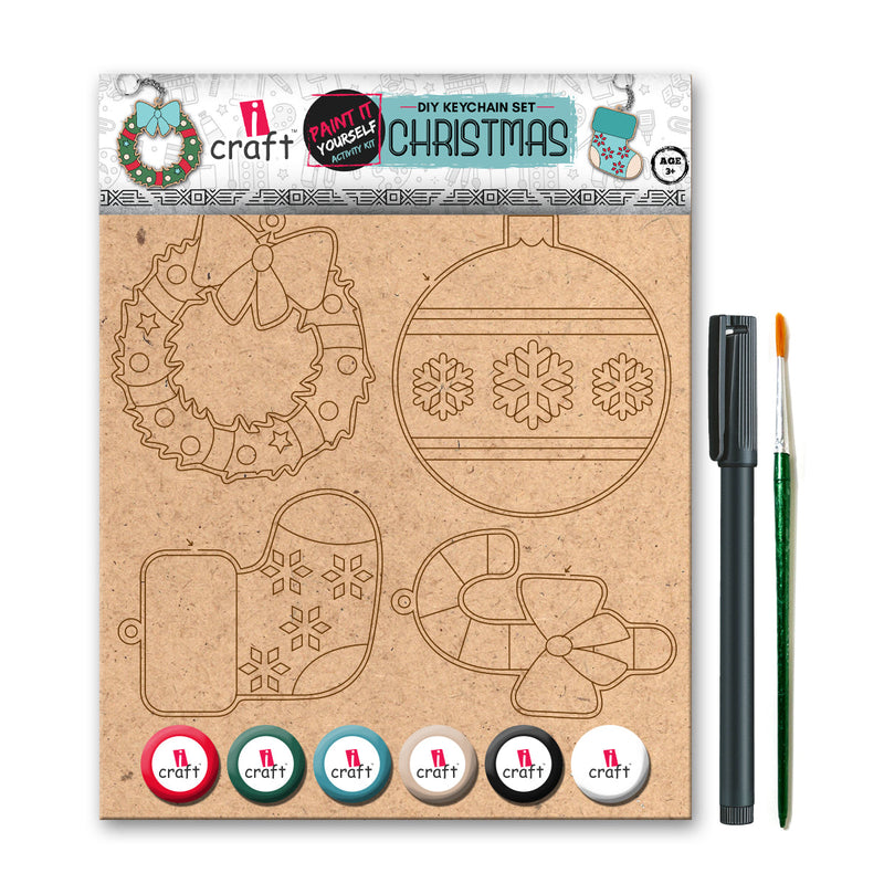 I CRAFT DIY KEYCHAIN SET - CHRISTMAS