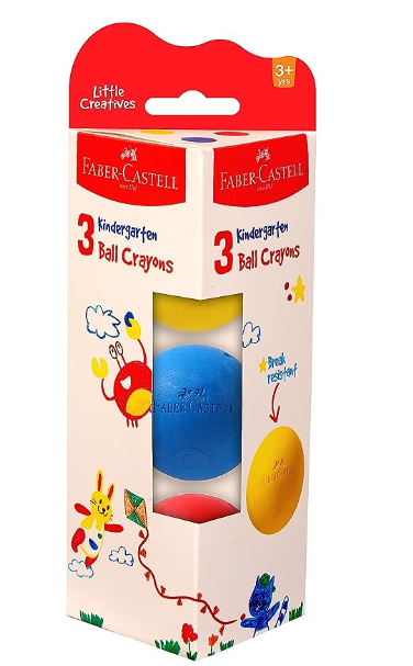 FABER CASTELL BALL CRAYONS 3 - 122703