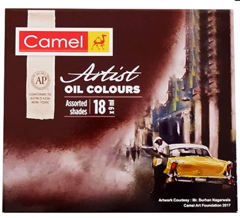 Camel - Artist Oil Colour Tubes - shades 18 - 0118710