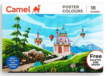 Camel Poster Colours - 18 Shades