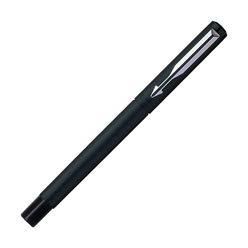 Parker Vector Matte Black Chrome Trim Ball Pen - 550