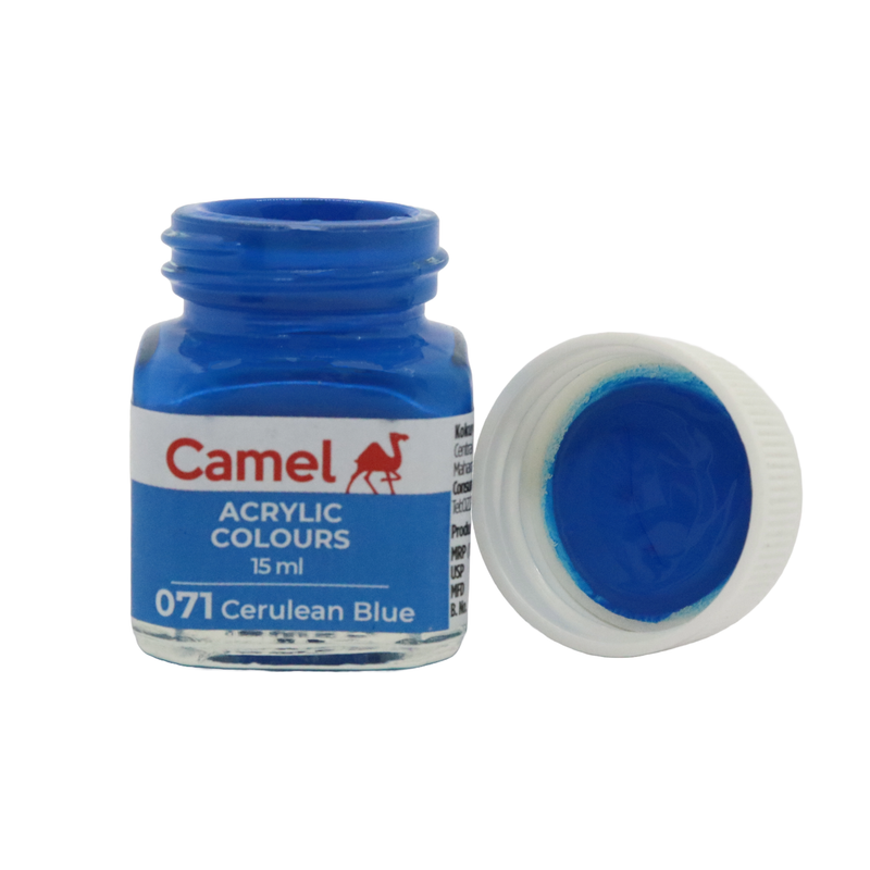 Camel Fabrica Ultra Acrylic Colour 15ml Cerulean Blue