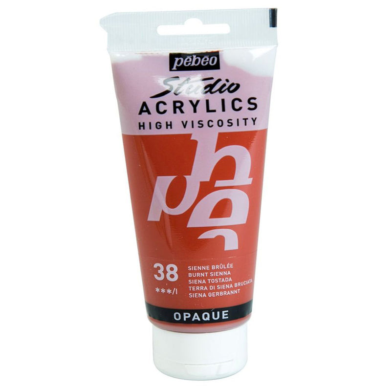 Pebeo St. Acrylics 100Ml Burnt Sienna - 38
