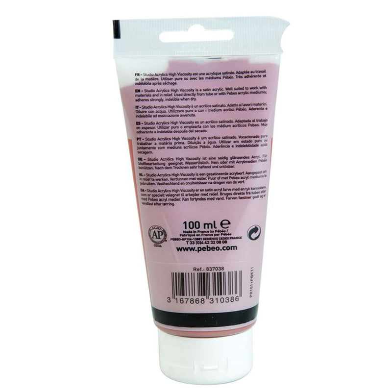 Pebeo St. Acrylics 100Ml Burnt Sienna - 38