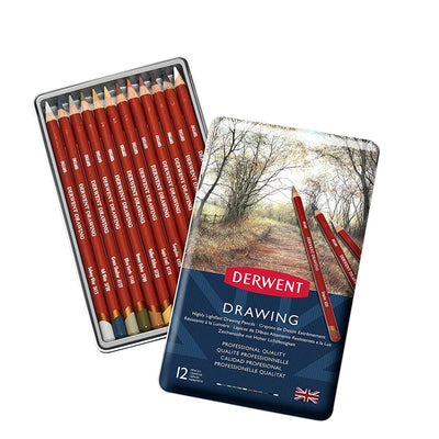 DERWENT DRAWING PENCILS 12 - 0700671 - Skyblue Stationery Mart