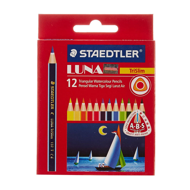 Staedtler Luna Water Colour Pencil Set Pack Of 12
