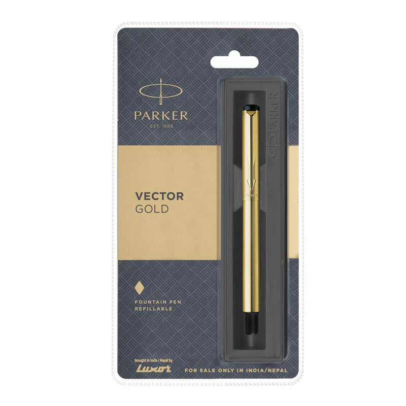 Parker Vector Gold Fountain Pen