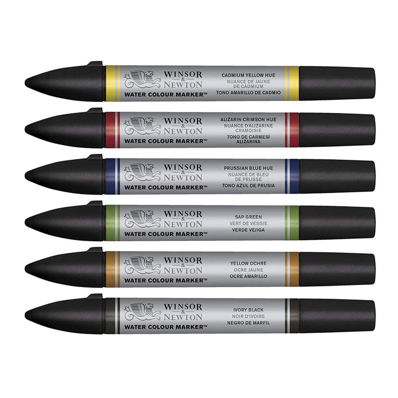 Winsor & Newton Water Colour Marker 6