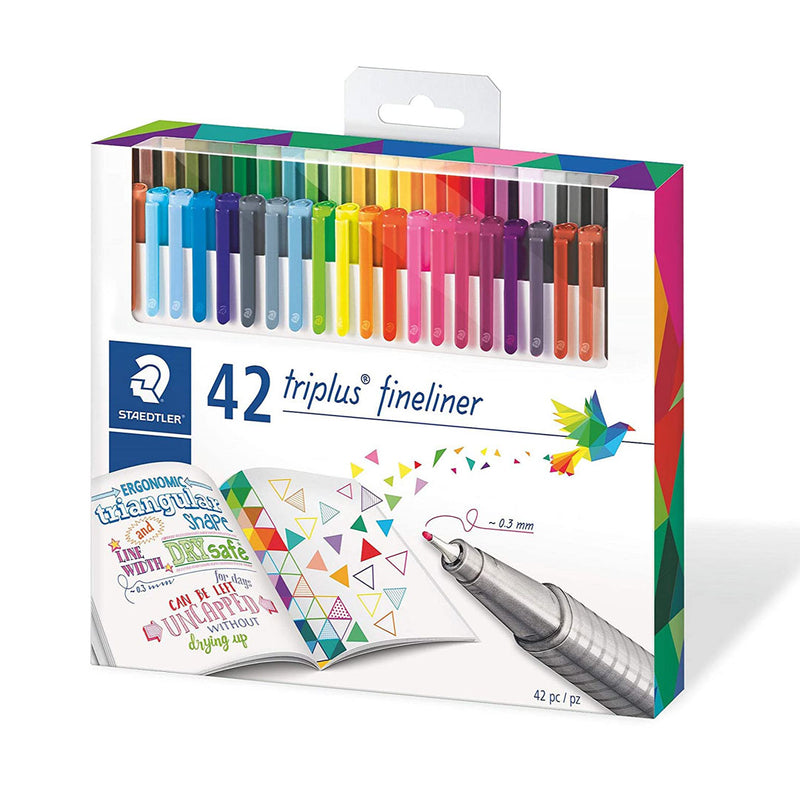 Staedtler Color Pen Set, 334C42 Set Of 42 Assorted Colors
