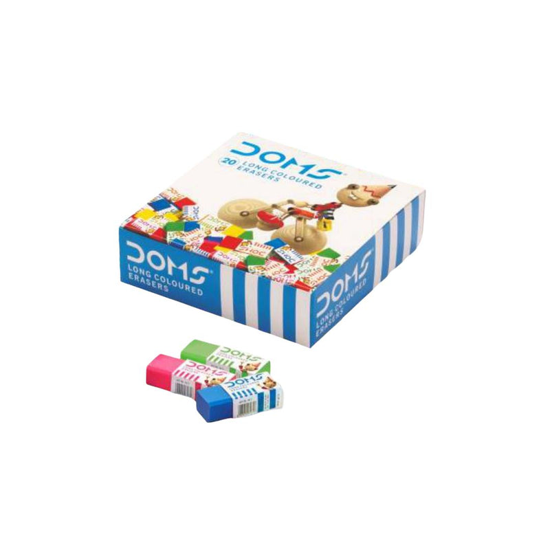 Doms Long Coloured Eraser - 3470