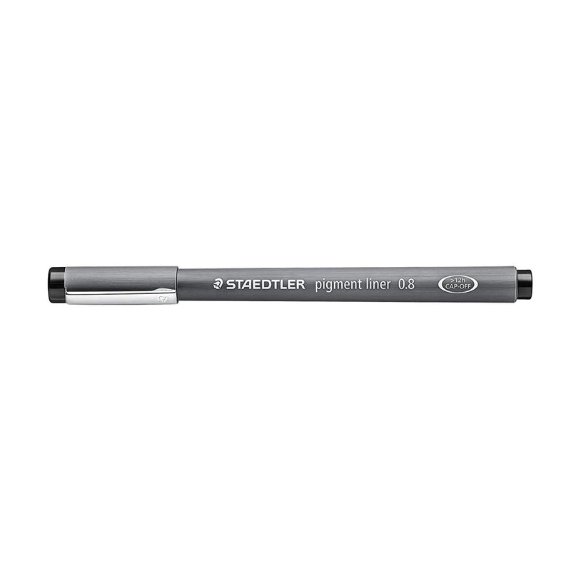 Staedtler Pigment Liner, 0.8MM, Black Ink