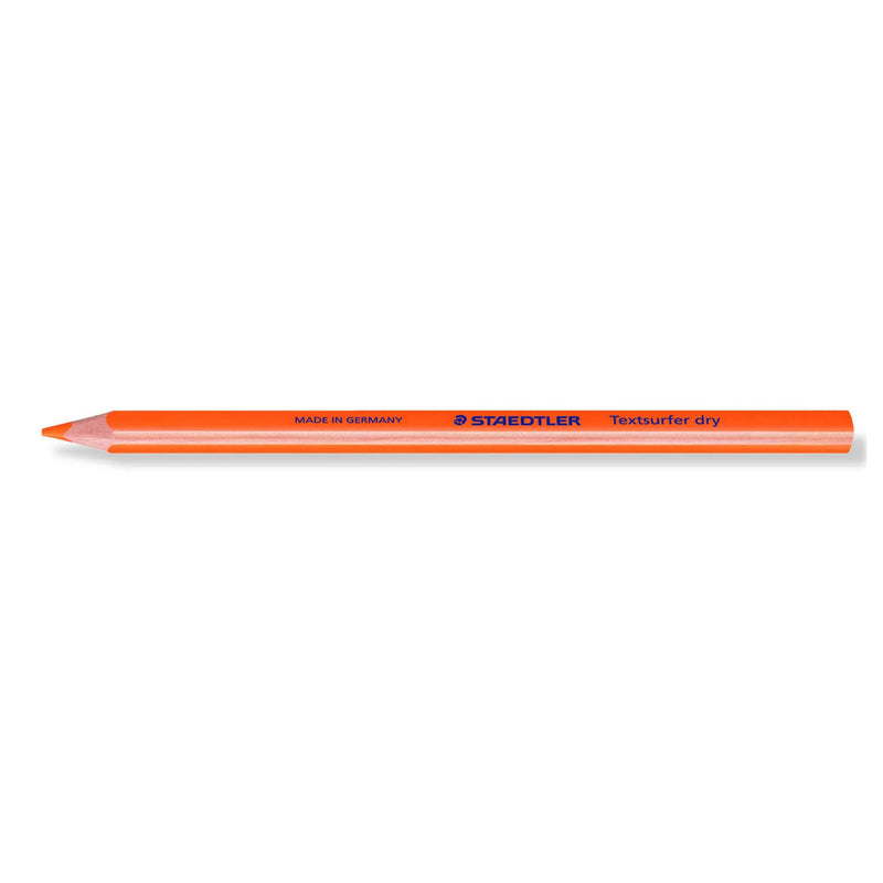 Staedtler Textsurfer Dry Pencil - Orange - Skyblue Stationery Mart