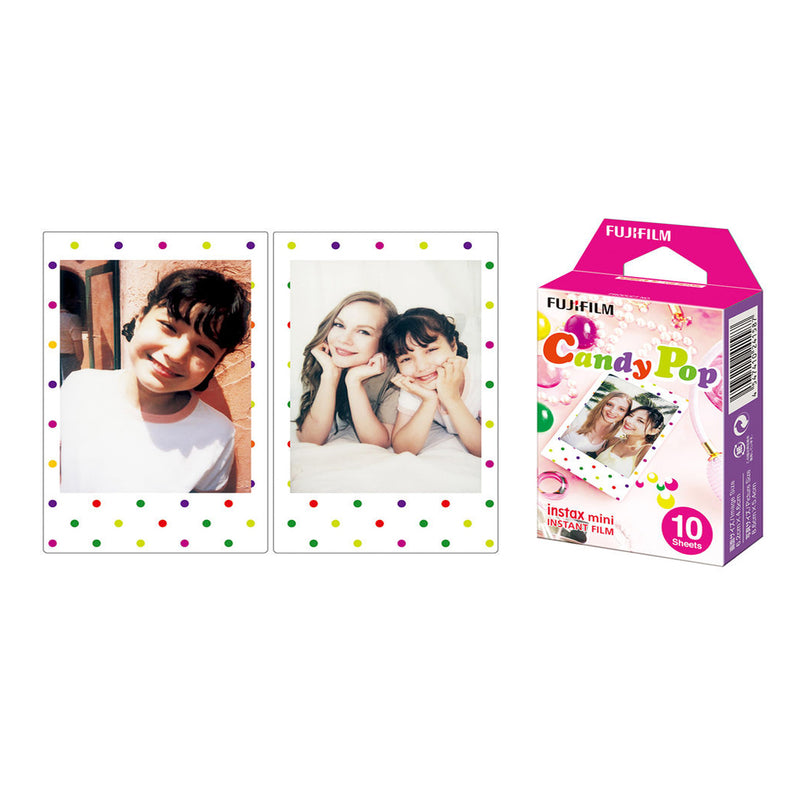 Fujifilm Instax Mini-Candy Pop Instant Film/10 Colour Prints-10 Sheets