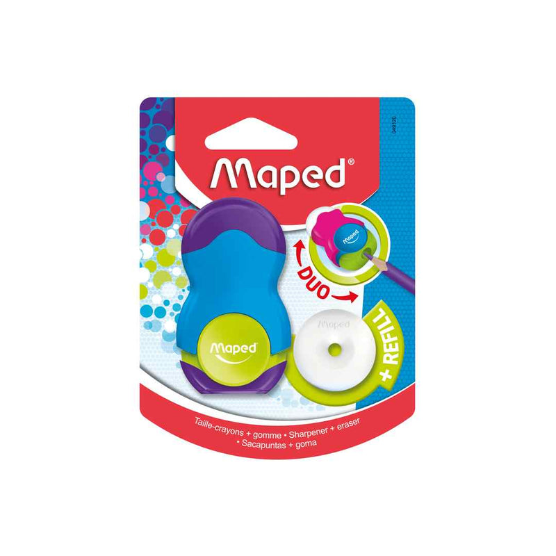 Maped Loopy Sharpener & Eraser - 049120