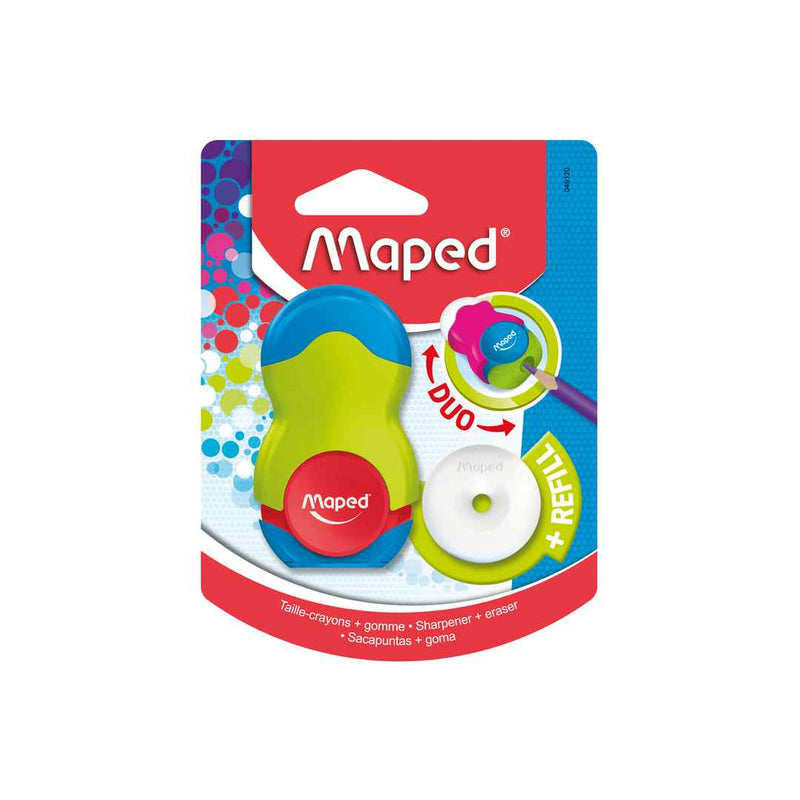Maped Loopy Sharpener & Eraser - 049120
