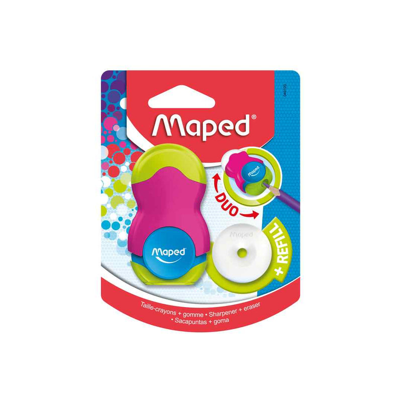 Maped Loopy Sharpener & Eraser - 049120
