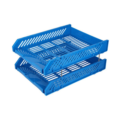 Omega Elegant Office Tray Set - 1746 - Skyblue Stationery Mart