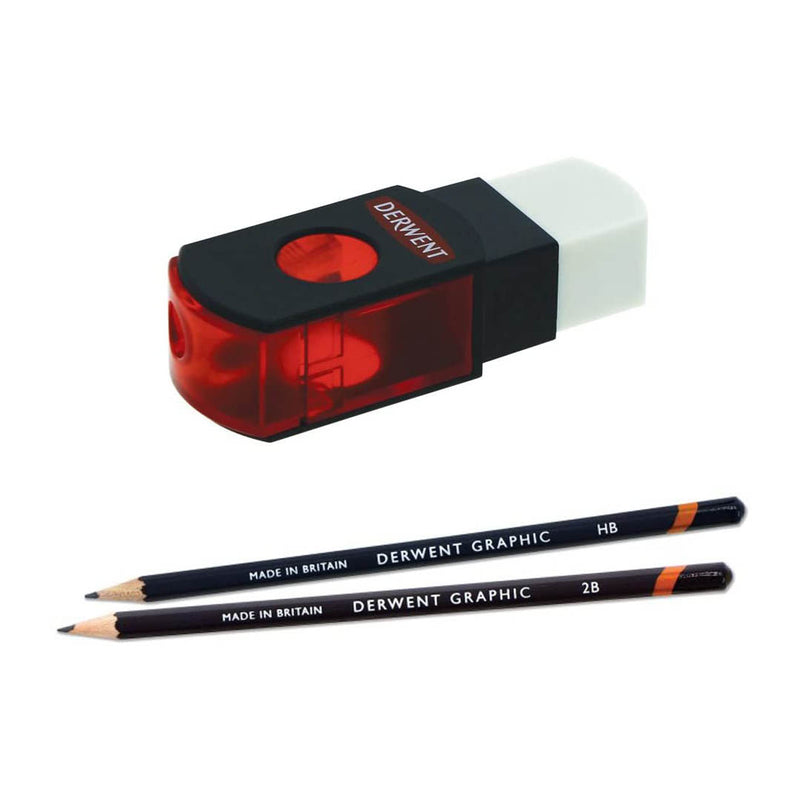 Derwent Graphic Pencils 2in1 - 2302343