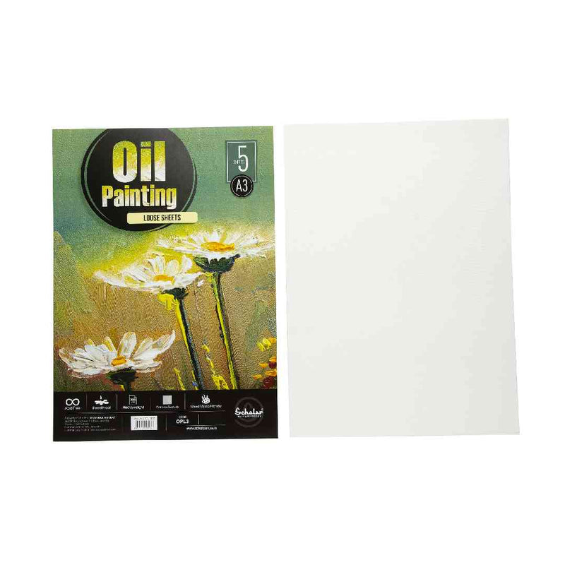 Scholar A3 Oil Painting Loose Sheets-5 300 Gsm (OPL3)