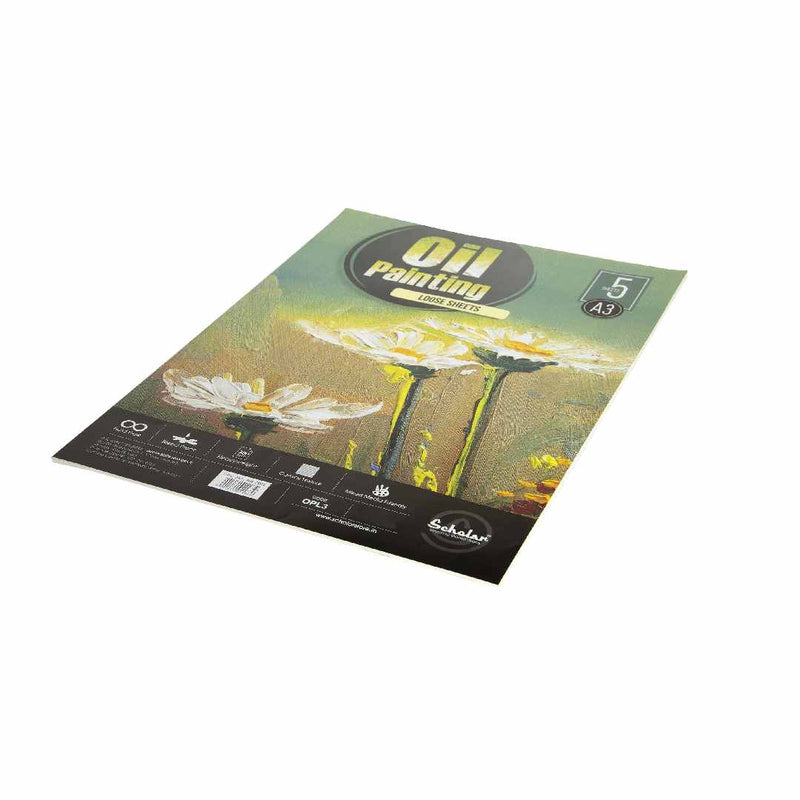 Scholar A3 Oil Painting Loose Sheets-5 300 Gsm (OPL3)