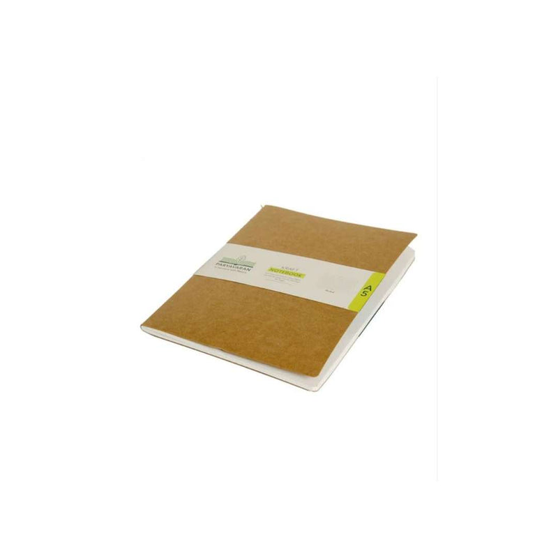 Scholar A5 Kraft Notebook - 80 Pages 300 Gsm Ruled (KNB2)