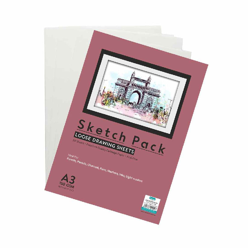 Scholar A3 Sketch Pack - 150 GSM (SPL6) 50 sheet
