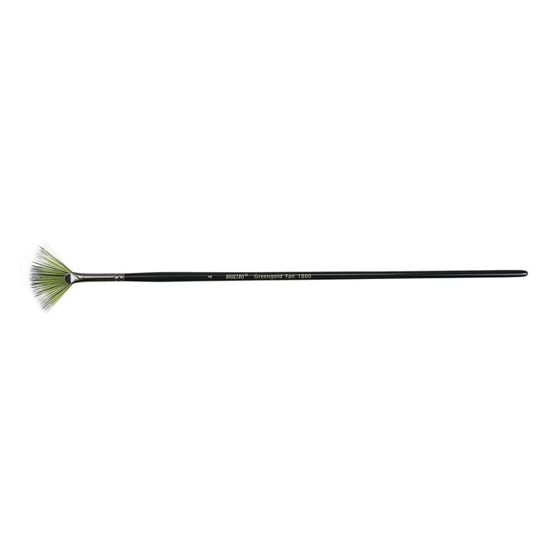 Brustro Greengold Fan Brush No.4