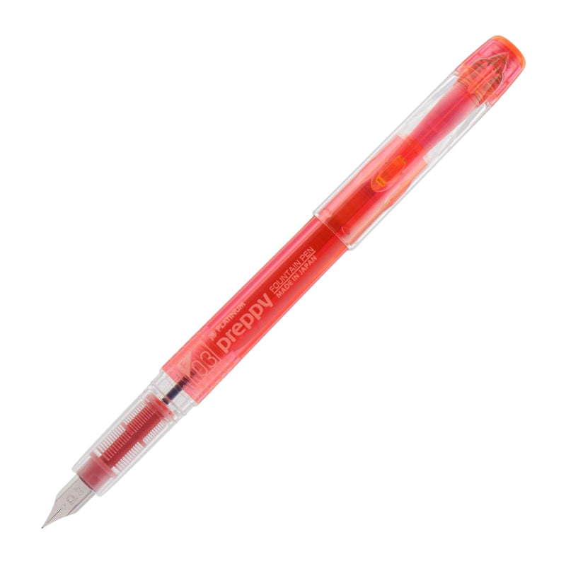 Platinum Preppy Fine Nib Fountain Pen - Red
