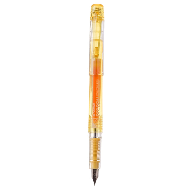 Platinum Preppy Fountain Pen - Yellow - Fine Nib