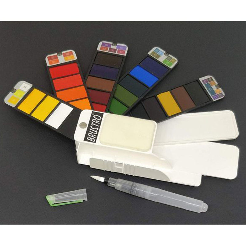 Brustro Artists Water Colour Pocket Set 25