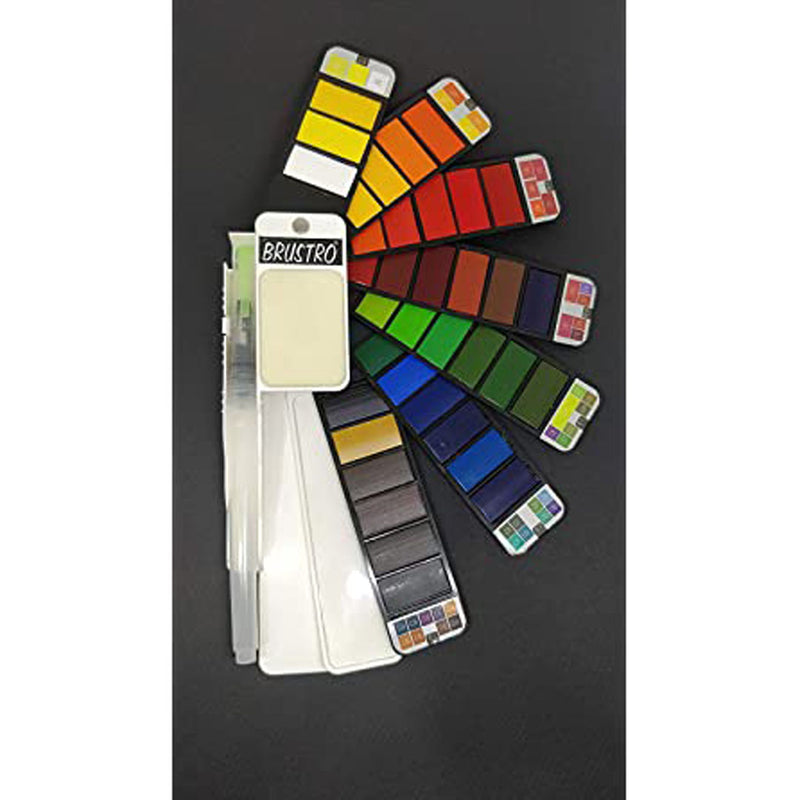 Brustro Artists Water Colour Pocket Set 42